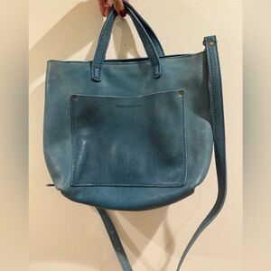 Portland Leather Goods Medium Crossbody Tote Purse Bag